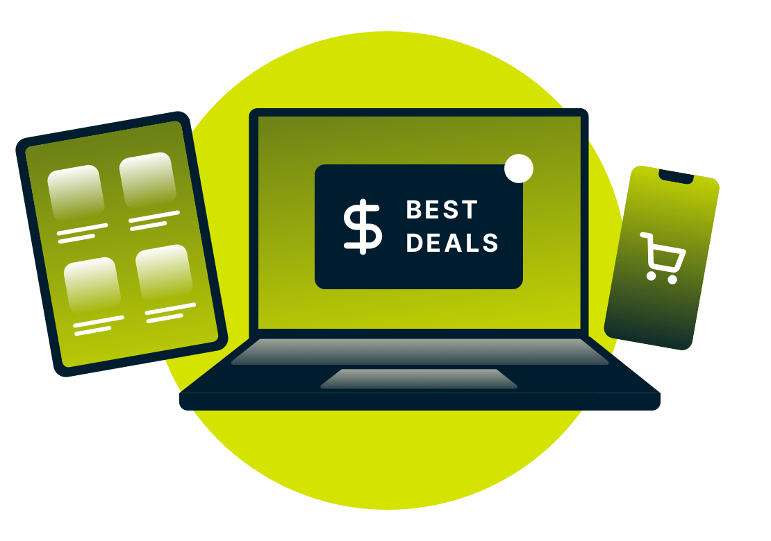 Holen Sie sich die besten Angebote auf allen Ger&auml;ten.